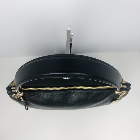 Coach Mixed Leather Shoulder Bag - Picture 3 of 11